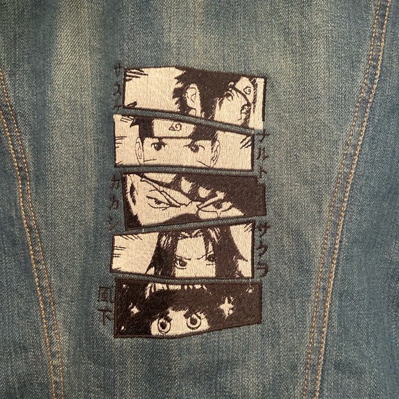 Naruto Jean Jacket - Picture 2 of 4